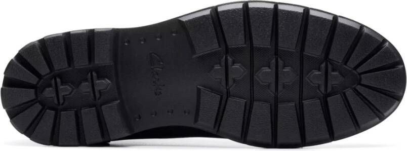 Clarks Waterdichte enkellaars zwart Black Heren