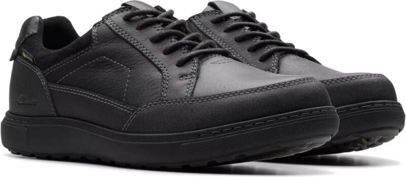 Clarks Waterdichte heren veterschoen Black Heren