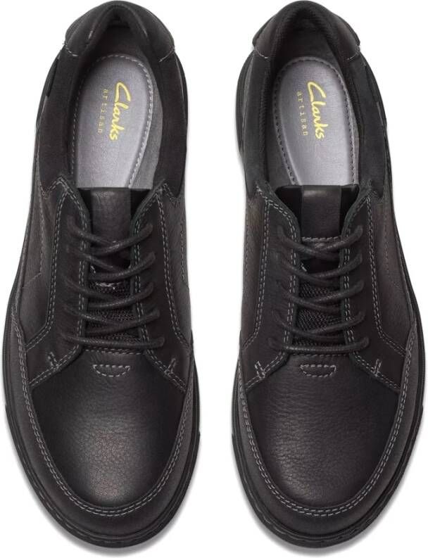 Clarks Waterdichte heren veterschoen Black Heren