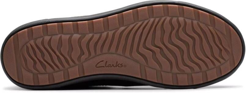 Clarks Waterdichte Leren Enkellaars Bruin Brown Heren