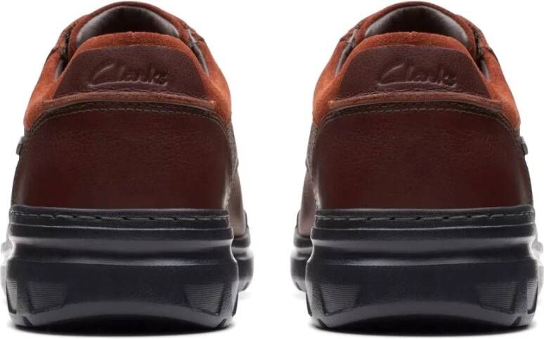 Clarks Waterdichte Veterschoen Bruin Brown Heren