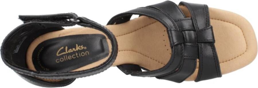 Clarks Wedges Black Dames