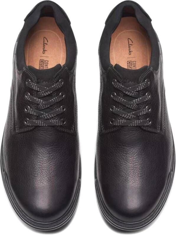 Clarks Winter Lace-up Waterdichte Leren Schoen Black Heren