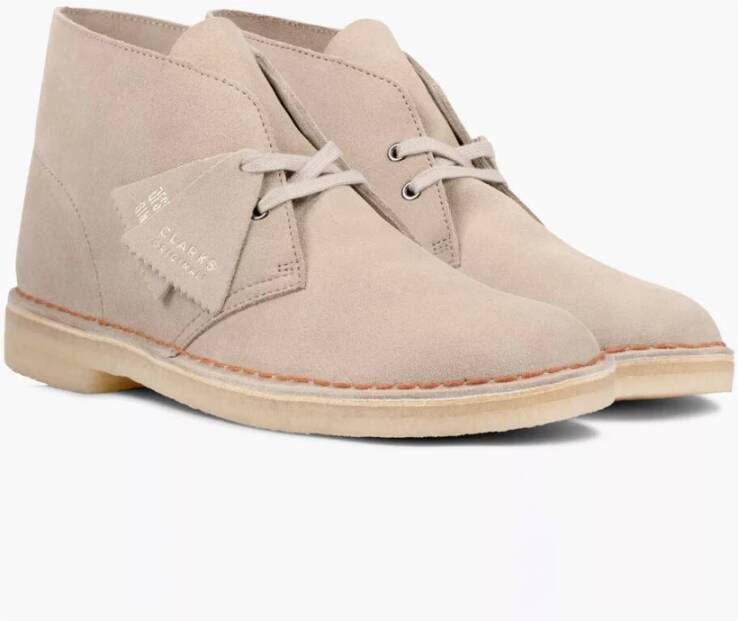 Clarks Woestijnlaarzen voor mannen Beige Heren