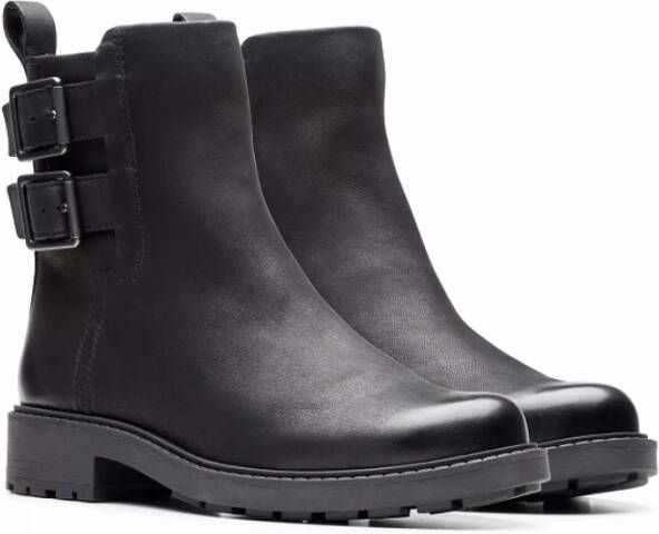 Clarks Zwart Orinoco 2 Bay Moon Boot Black Dames