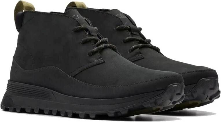 Clarks Zwarte enkellaarzen voor heren Black Heren