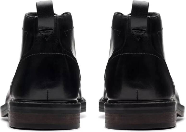 Clarks Zwarte Heren Chukka Enkellaars Black Heren