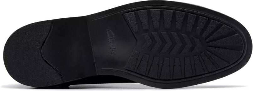 Clarks Zwarte Heren Chukka Enkellaars Black Heren