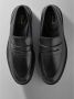 Clarks Zwarte Instapleren Schoenen Aldwin Step Black Heren - Thumbnail 3