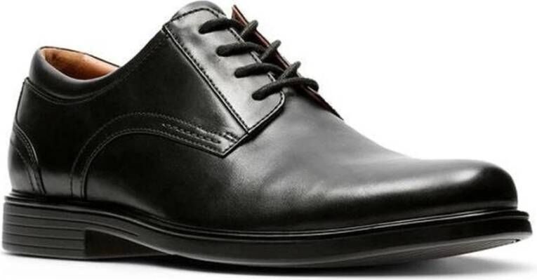 Clarks Zwarte Kant Formele Zakelijke Schoenen Black Heren