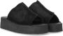 Clarks Sandalen WEDGE SCHWARZES PLATTFORM SLIDE in zwart - Thumbnail 3