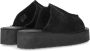 Clarks Sandalen WEDGE SCHWARZES PLATTFORM SLIDE in zwart - Thumbnail 5