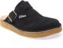 Clarks Zwarte Suede Trek Muiltjes Black Heren - Thumbnail 2