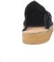 Clarks Zwarte Suede Trek Muiltjes Black Heren - Thumbnail 5