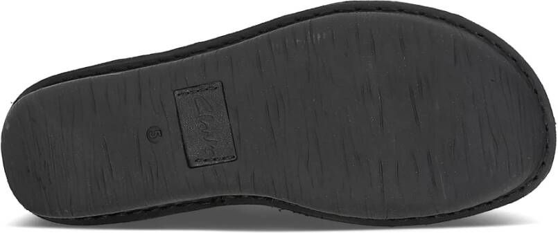 Clarks Zwarte Veterschoen Wijde Pasvorm Black Dames