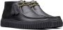 Clarks Zwarte Wallabee Enkellaars voor Mannen Black Heren - Thumbnail 3