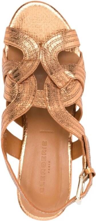 Clergerie Beige Sandalen Beige Dames