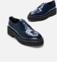 Clergerie Blauwe Lakleren Blutcher Schoenen Blue Dames - Thumbnail 2