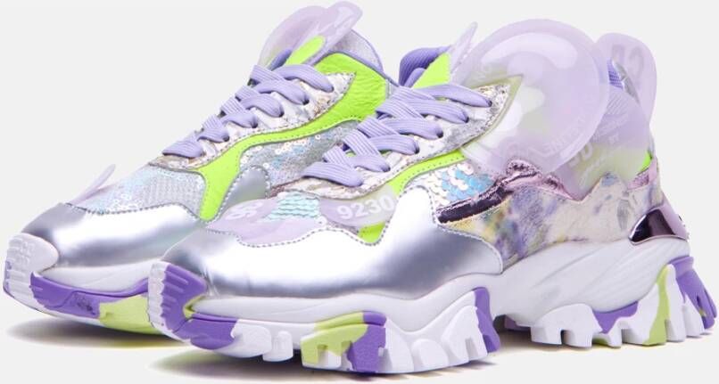Cljd Paarse Dominator Sneakers Purple Dames
