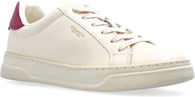 Coach Hoge Sneakers Beige Dames