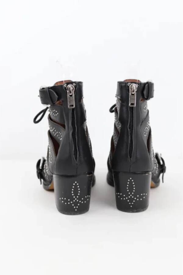 Coach Pre-owned Leather boots Black Dames