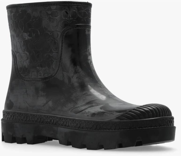 Coach Rain Boots Zwart Dames