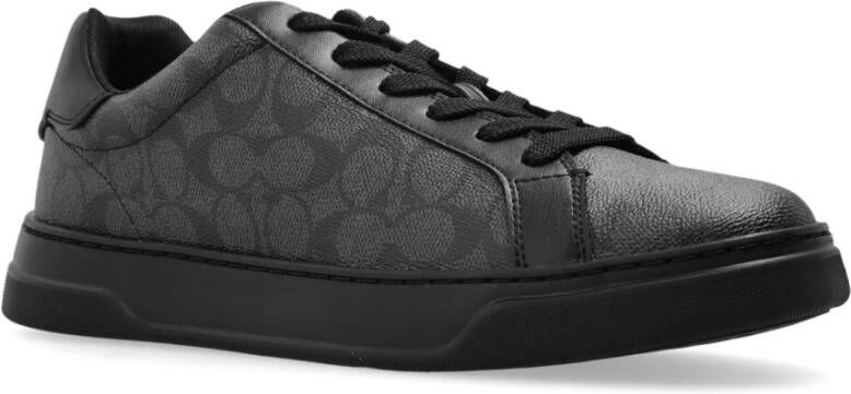 Coach Sneakers High Line Black Heren