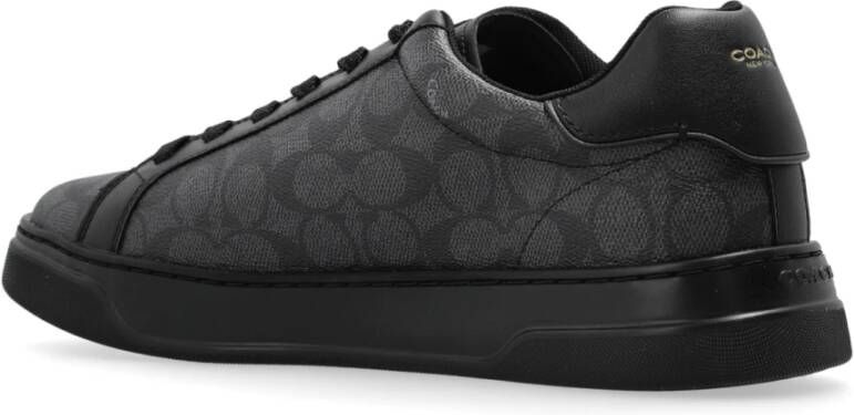 Coach Sneakers High Line Black Heren