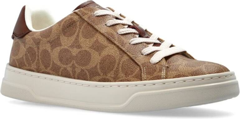 Coach Sneakers High Line Brown Dames