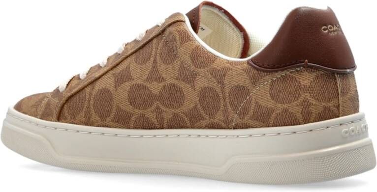 Coach Sneakers High Line Brown Dames