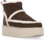 Coccinelle Bruine Suède Leren Shearling Laarzen Brown Dames - Thumbnail 4