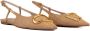 Coccinelle Flat Sandals Beige Dames - Thumbnail 4