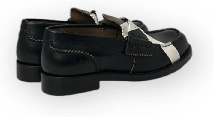 College Klassieke Loafers voor Stijl Black Dames