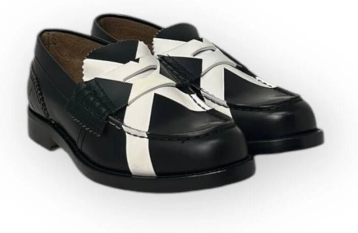 College Klassieke Loafers voor Stijl Black Dames