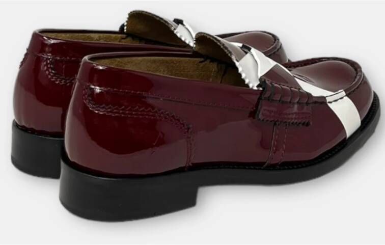 College Merlot Mocassins Red Dames