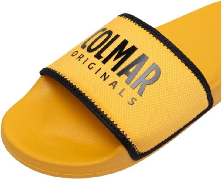 Colmar Comfortabele Slides voor dagelijks gebruik Yellow Heren