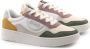 Colmar Dames hardloopsneakers Austin Bliss 081 Wit Multicolor White Dames - Thumbnail 2