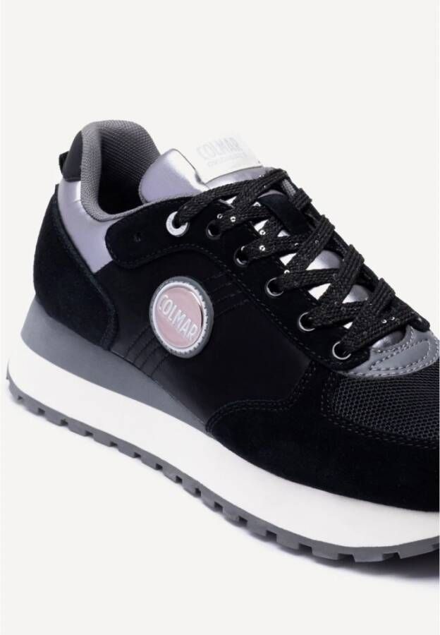 Colmar Hoge buitenzool sneakers voor dames Black Dames