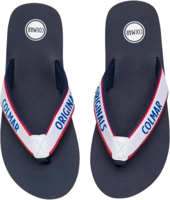 Colmar Stijlvolle Slippers voor de Zomer Blue Heren