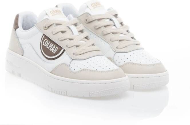 Colmar Witte Sneakers Austin Classic Stijl White Dames