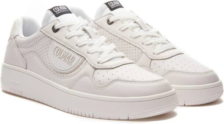 Colmar Witte Sneakers Austin Premium White Heren