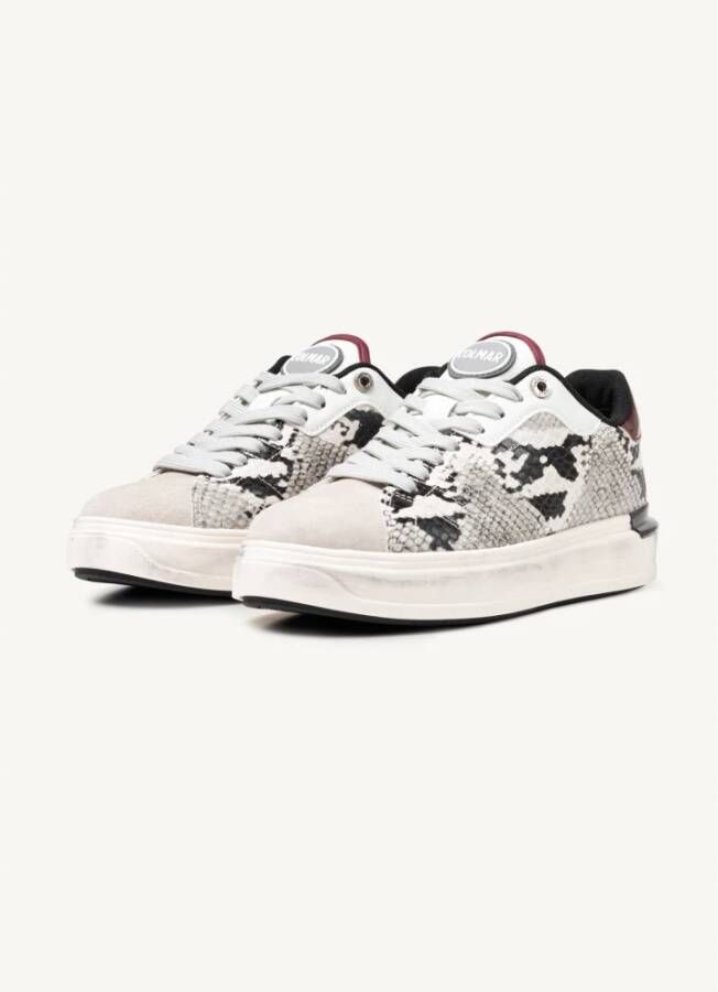 Colmar Witte Sneakers Exotische Tennisschoen White Dames