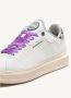 Colmar Witte Sneakers met Python Print Detail White Dames - Thumbnail 4