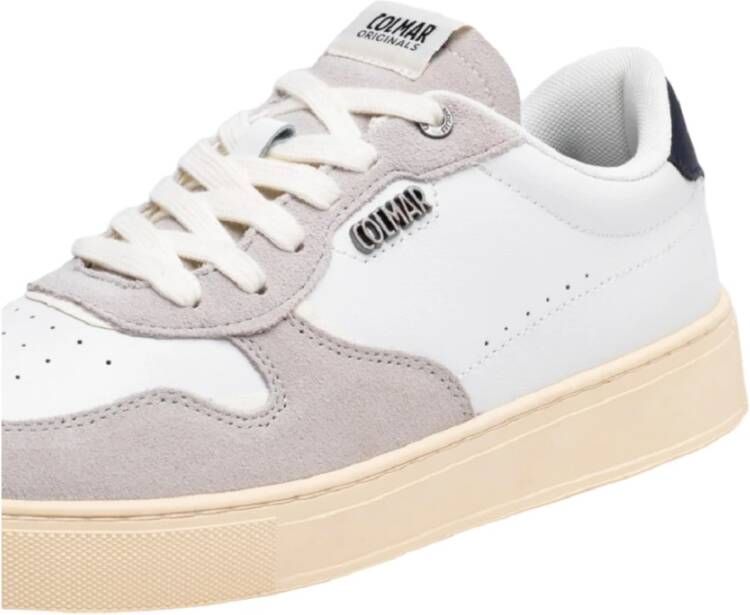 Colmar Witte Sneakers Tokyo Plain Model White Heren