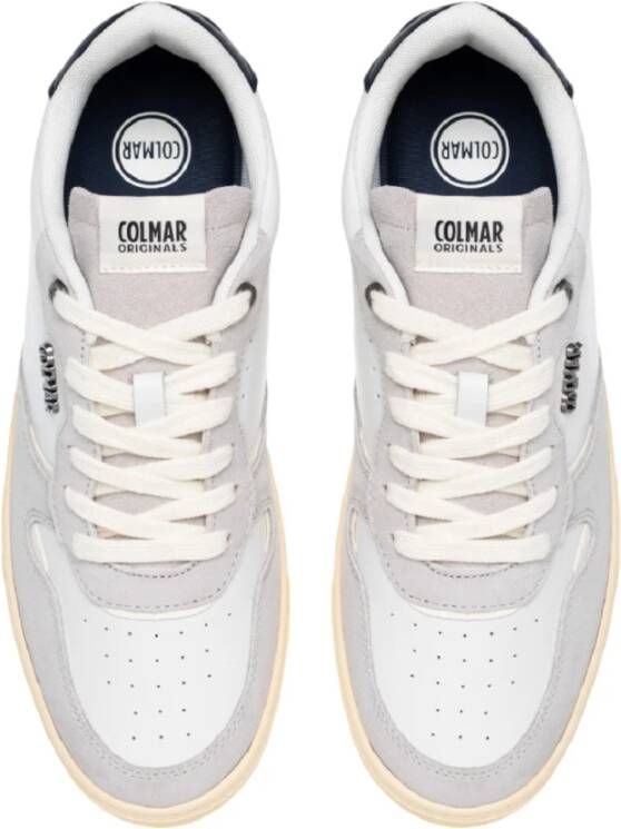 Colmar Witte Sneakers Tokyo Plain Model White Heren