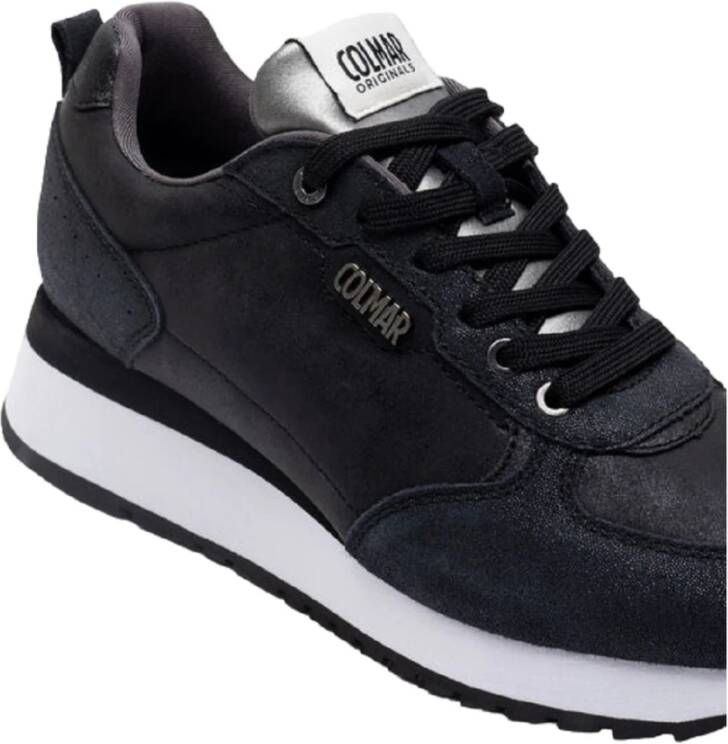 Colmar Zwarte Sneakers Travis Punk Wintercollectie Black Dames