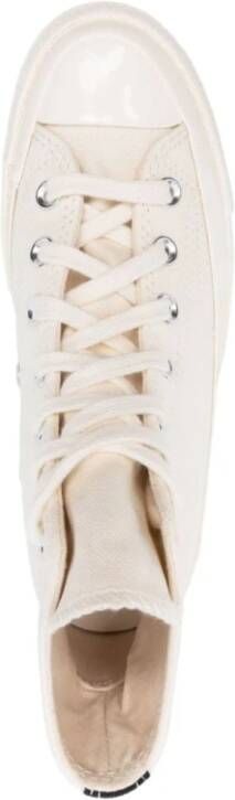 Comme des Garçons Beige Canvas Veterschoenen Beige Dames