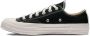 Comme des Garçons Canvas Heart Sneaker Zwart Rood Wit Black Heren - Thumbnail 4