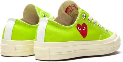 Comme des Garçons Chuck 70 OX Sneakers Acid Lime Green Dames