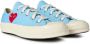 Comme des Garçons Chuck 70 OX Sneakers Blue Dames - Thumbnail 2